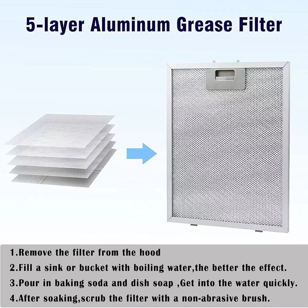 Optimize Range Hood Functionality with our Premium Stainless Steel Hood Filter