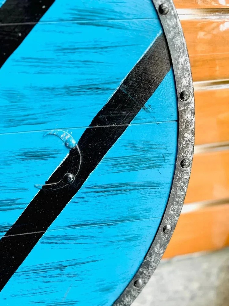 Authentic Medieval Viking Shield Battle Ready - Hand Painted & Functional