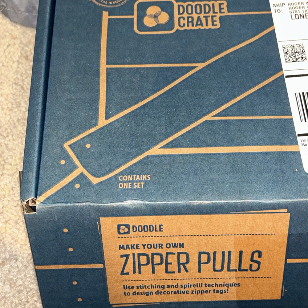 Kiwi Co Doodle Crate Zipper Pulls