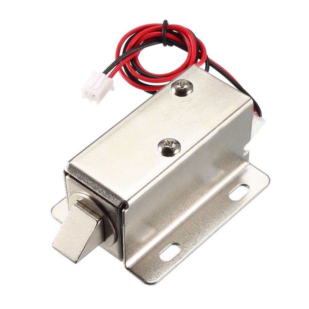DC 12V 0.6A 11.4mm Electromagnetic Solenoid Locks Assembly for Lock