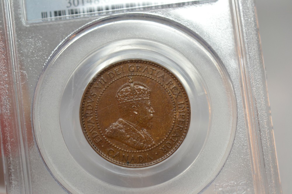 Canada: 1908 Large Cent- PCGS MS-63 BN. Lovely.