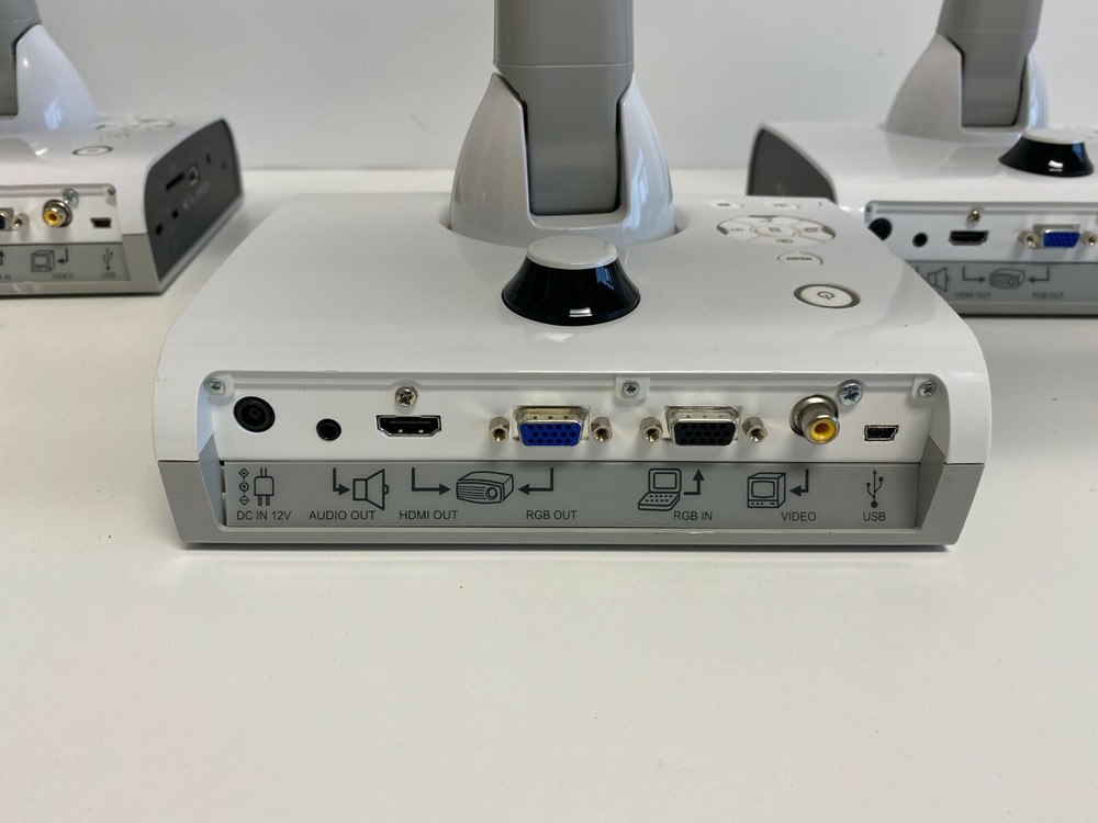 Lot #3: Lot of 3 Elmo TT-12 Interactive Document Camera