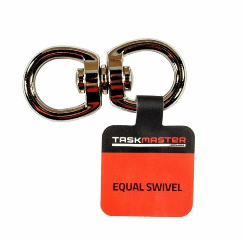 Taskmaster Nickel Plated Equal Swivel Snap Hook