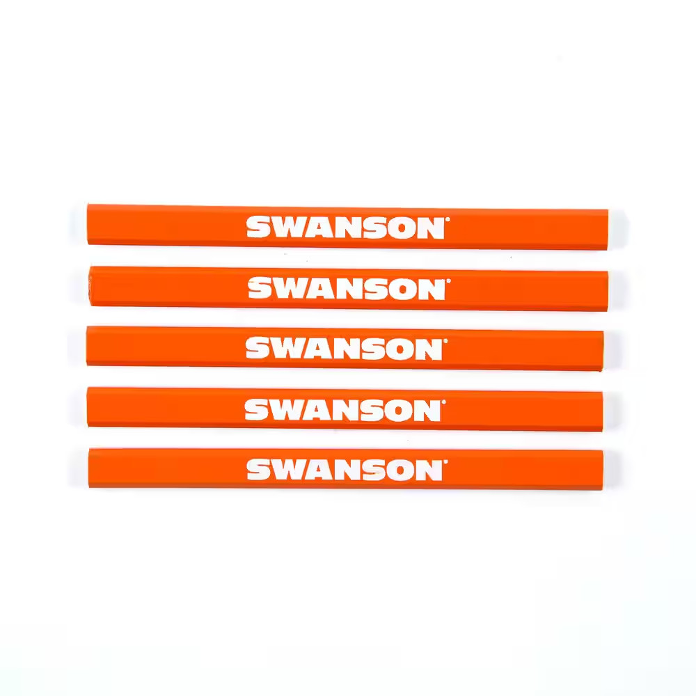 Carpenter Pencils (5 Pack Carded)