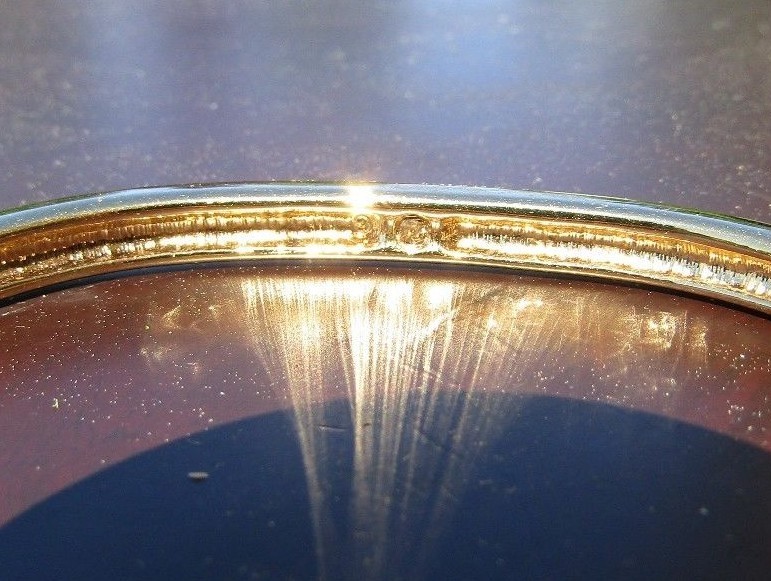 NWOT Swarovski Signed Stackable Channel Style Blue&Clear Crystal Hinged Bangle!