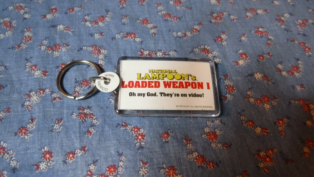 National Lampoon's Loaded Weapon 1 Key Ring