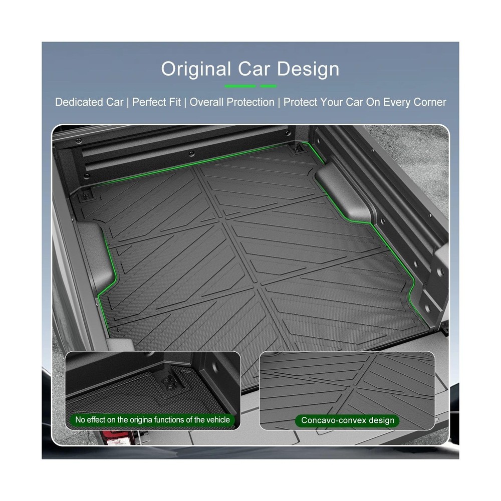 Bed Mat Fit For Honda Ridgeline 2017-2025, Cargo Liner Replacement