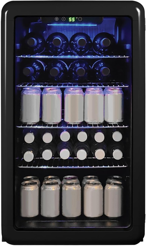 MCB34CHB Beverage Cooler, Black