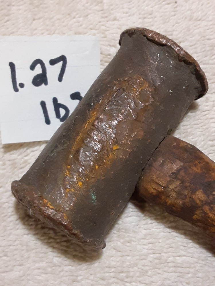 Vintage Eureka Copper Hammer 1.27 Lbs
