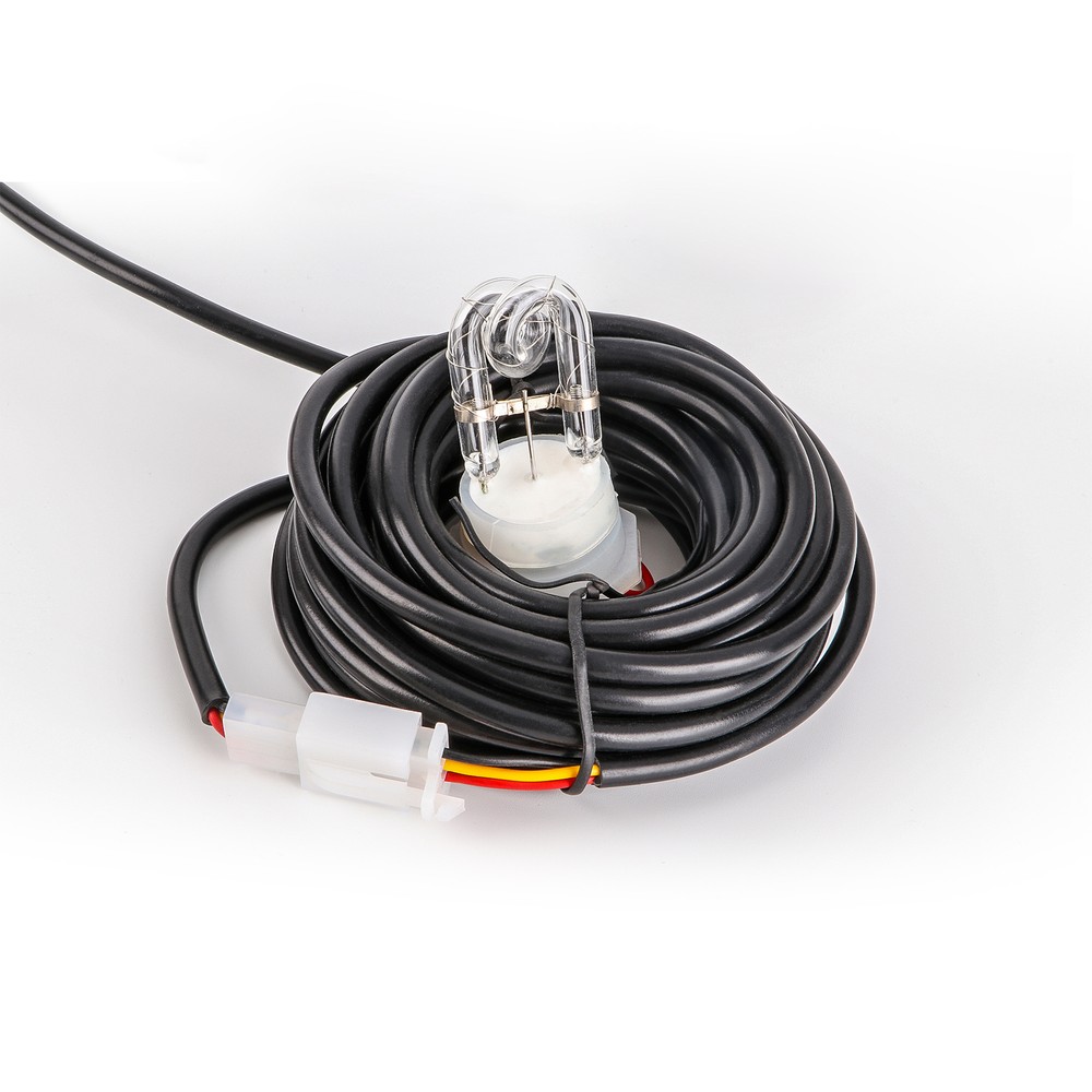 8 HID Bulbs Hide Away Emergency Strobe Light Headlight Kit Warning System WHITE