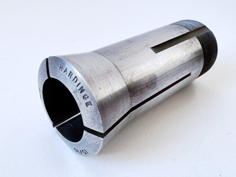 15/16" HARDINGE 5C Round Collet Internal & External Threads .9375" USA