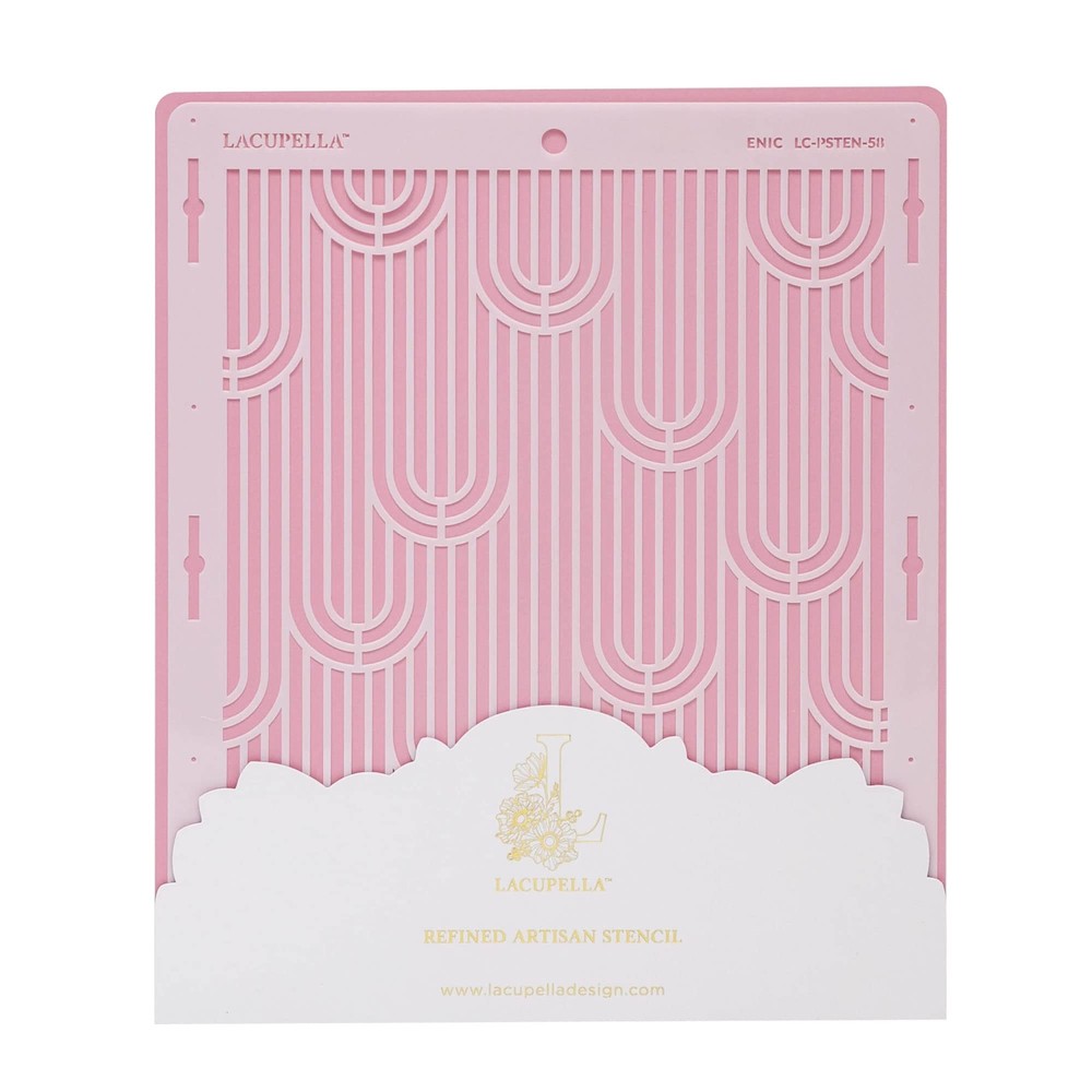 Large Cake Decorating Stencil ENIC Art Deco Pattern