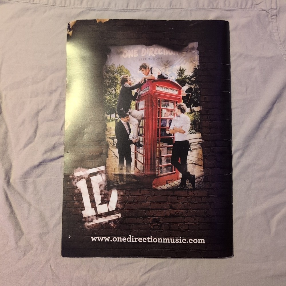 One Direction Harry Styles 2013 World Tour Book Program (no poster)