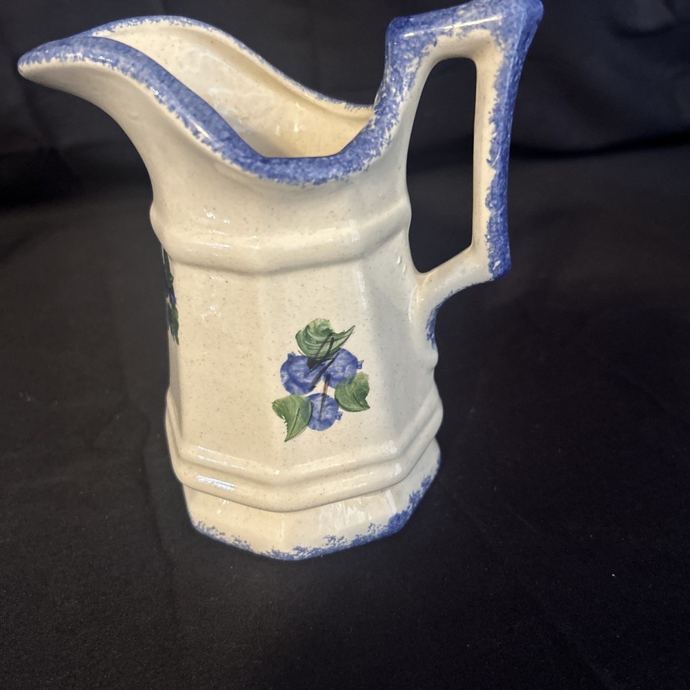 Antique Ironstone Spongeware