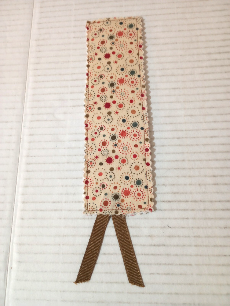 Homemade Cloth Bookmark