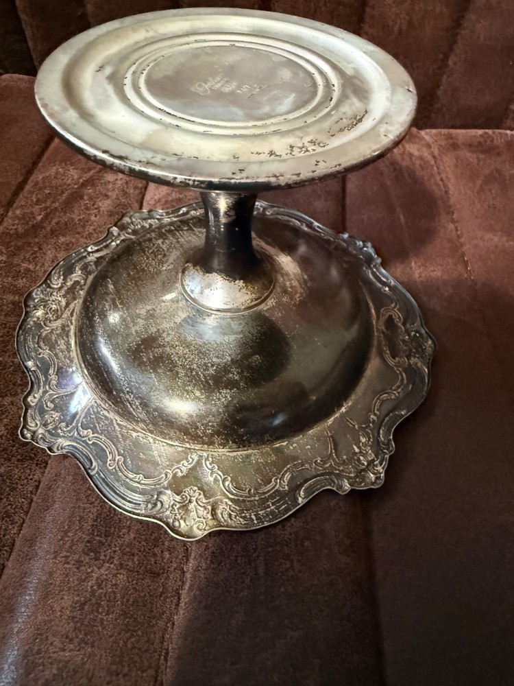 Vintage Gorham Sterling Silver Compote Dish Chantilly #740