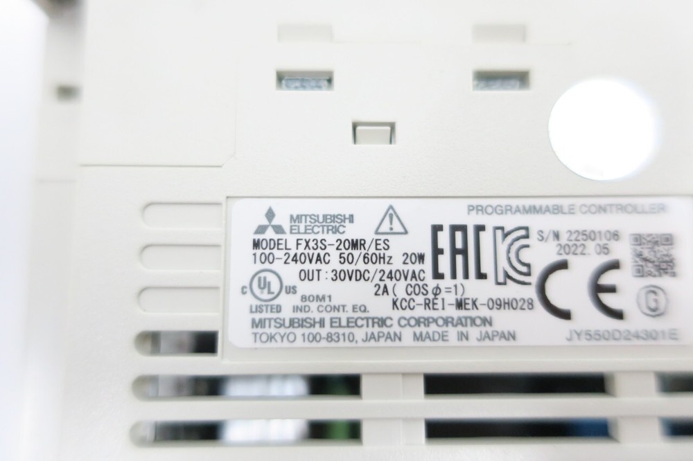 Mitsubishi FX3S-20MR/ES Plc Module Programmable Controller