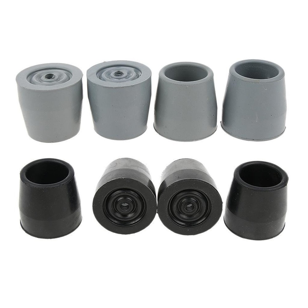 Pack Of 4 Crutch Walking Aid Foot With Large Support Surface