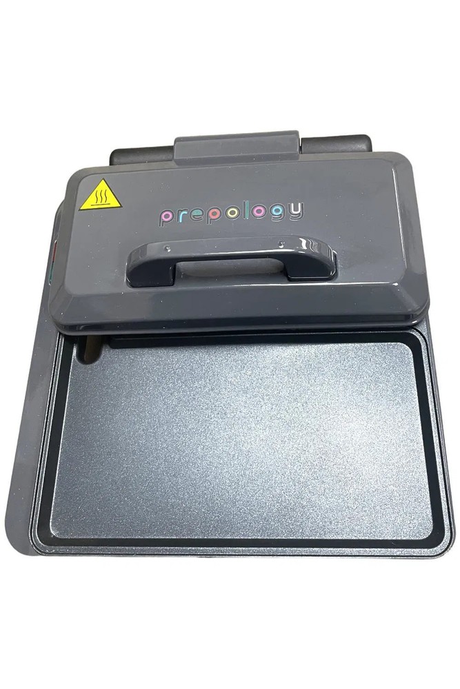 Prepology Triple Breakfast Griddle/Grill Maker Cracked Pepper