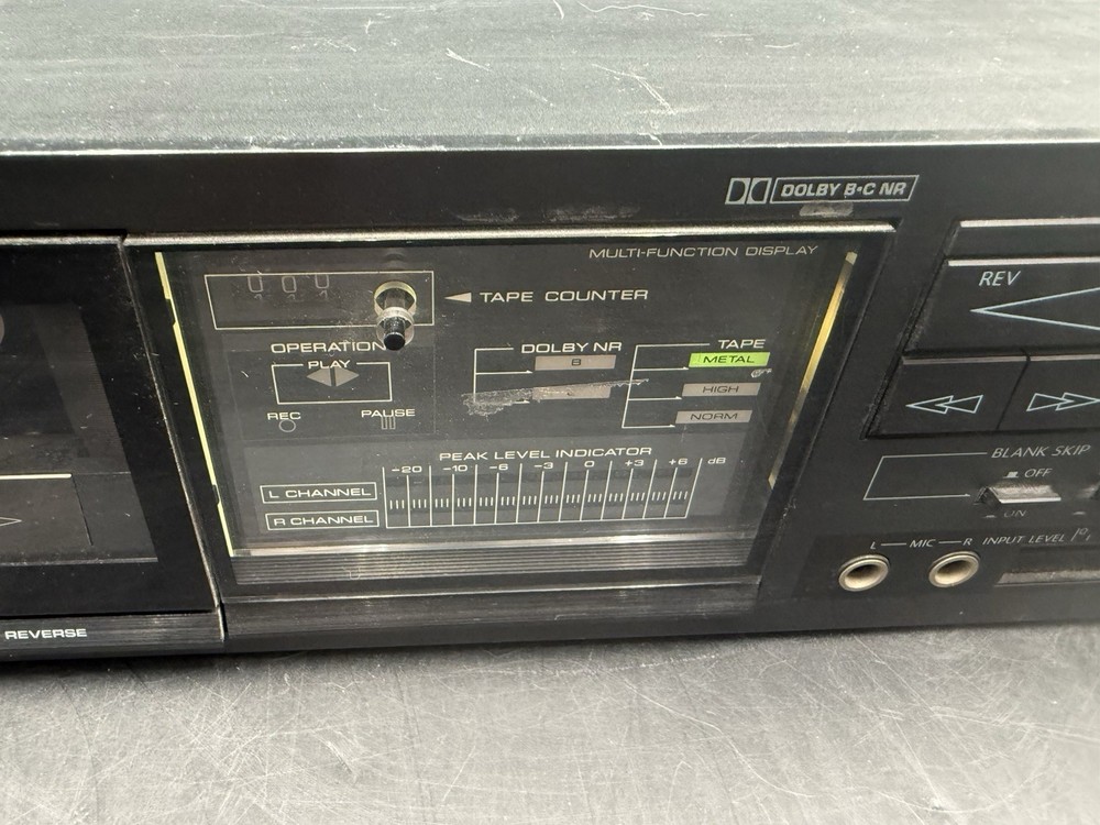 Onkyo TA-R22 Auto Reverse Cassette Deck - TESTED