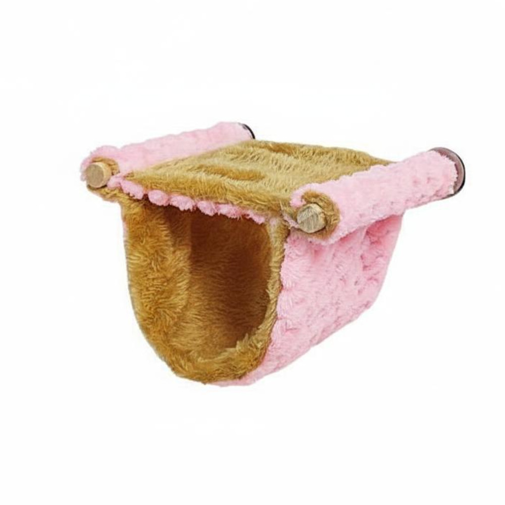 Cleanable Plush Hanging Bed, Indoor Bed for Small Pets