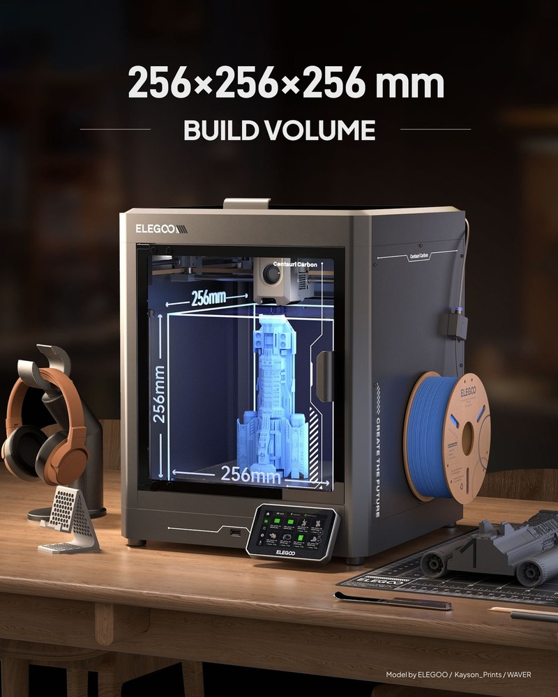 ELEGOO Centauri Carbon/Centauri Carbon 2 Combo 3D Printer