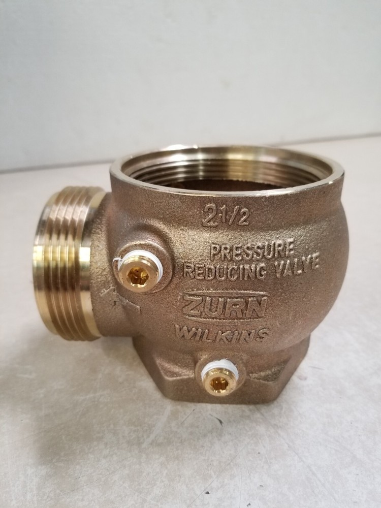 Zurn Pressure Reducing Fire Hose Valve 2-1/2" Angle Body