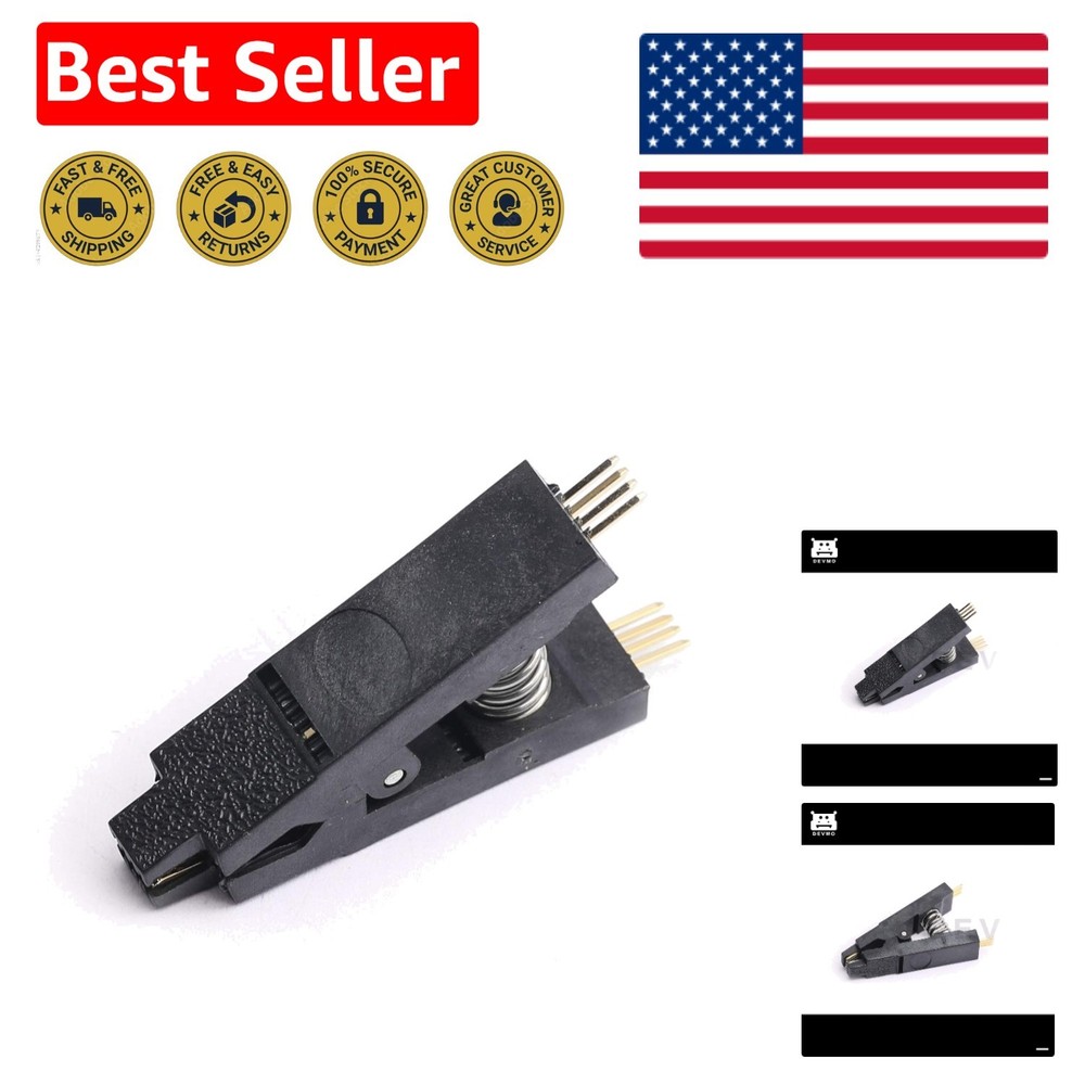 Programmer Testing Clip SOP SOIC 8 SOIC8 DIP 8 Pin IC  Clamp Support 1.27mm C...