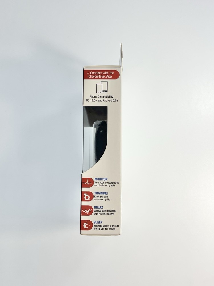 ICHOICE Pulse Oximeter + Relaxation Coach Bluetooth OX200