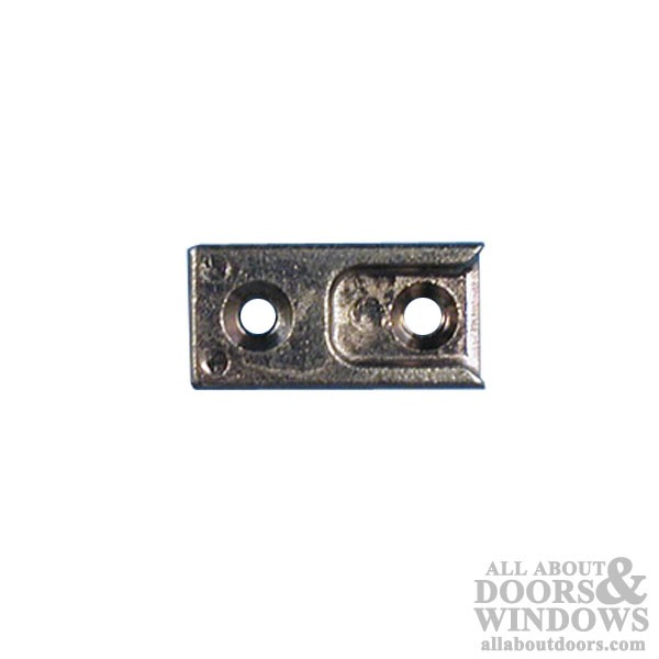 G-U Die Cast Lock Plate Roller Version 5mm 1/2" Thick