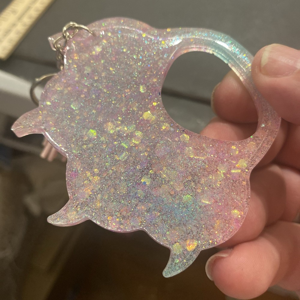 Paw Keychain Resin MF