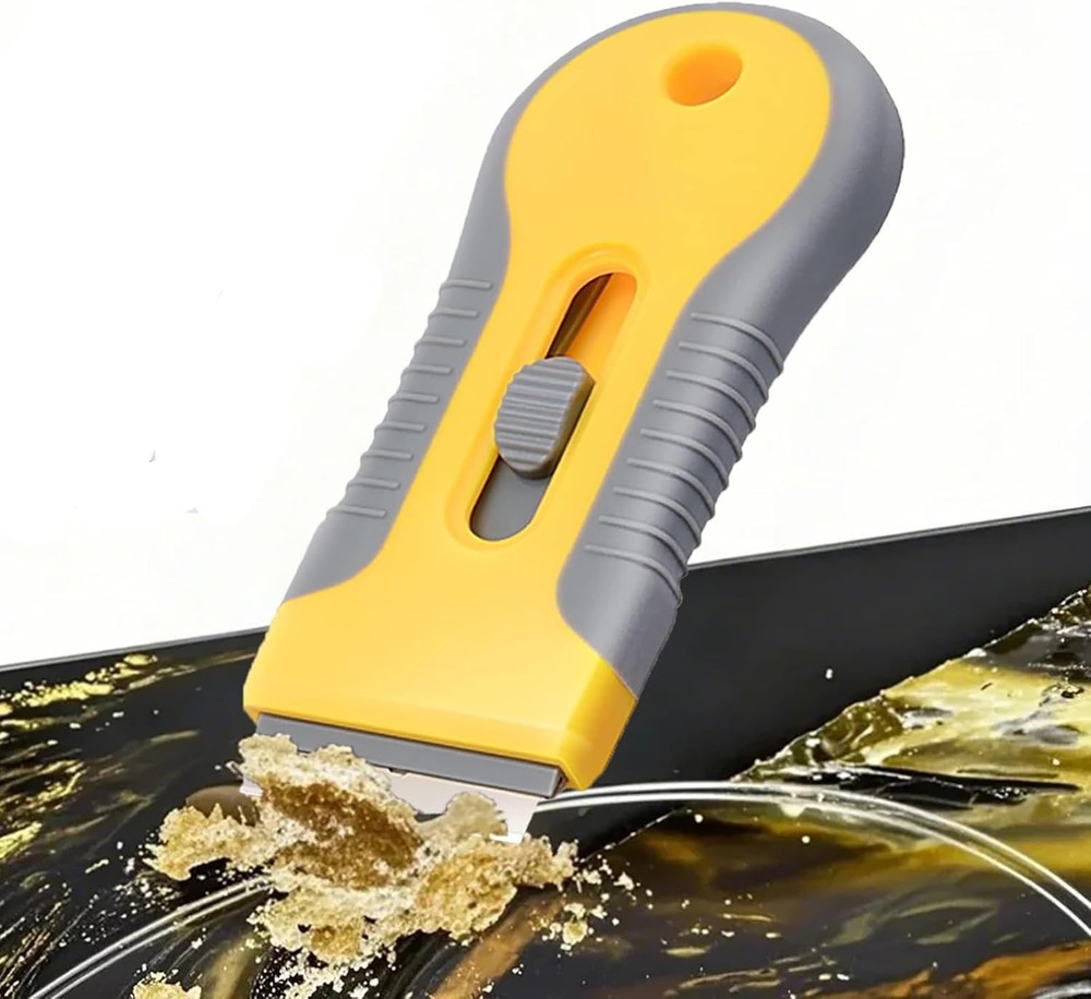 Razor Blade Scraper, Scraper Tool with 2 Pack Scrapers 20PCS Plastic Blades
