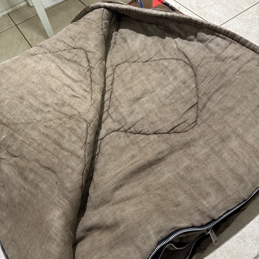 Vintage Emar Sleeping Bag With Ducks & Pheasants