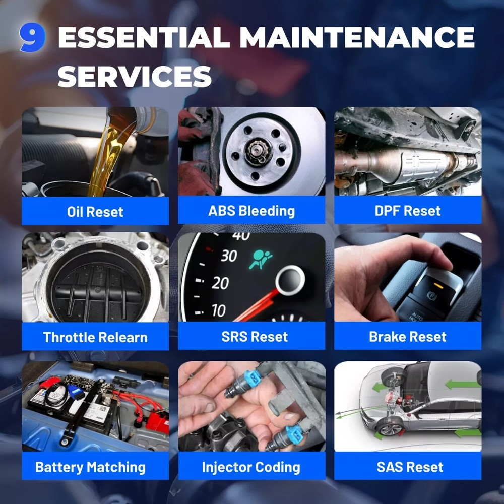 2025 TOPDON AD600 PRO FULL System Auto Diagnostic TOPSCAN PRO Car Key Programmer