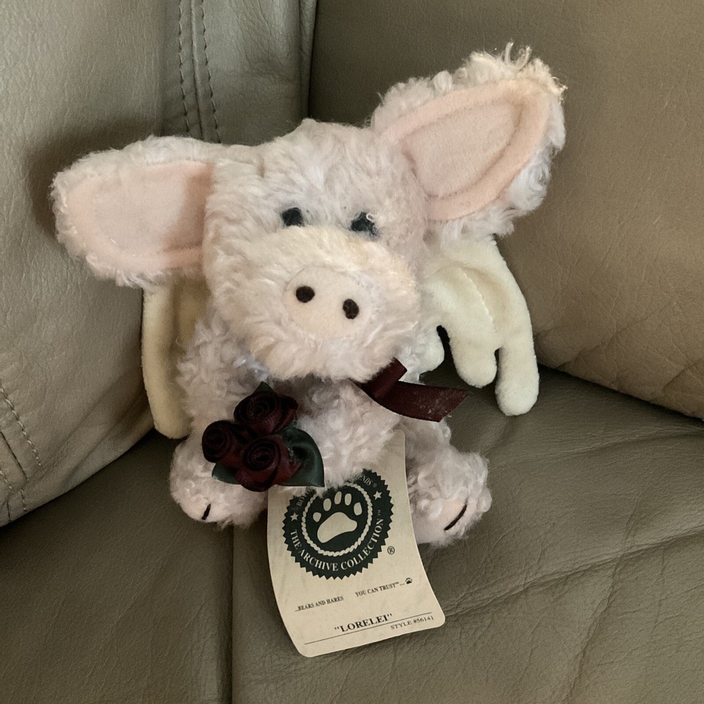 Vintage Plush Boyd Bear (Pig) “Lorelei” The Archive Collection
