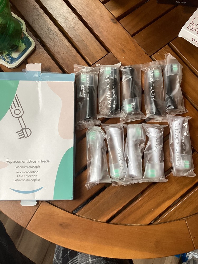Replacement Brush Heads 10 Pack New