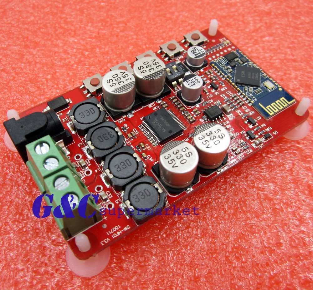 TDA7492P 50W+50W Wireless Bluetooth 4.0 Audio Receiver Digital Amplifier Board
