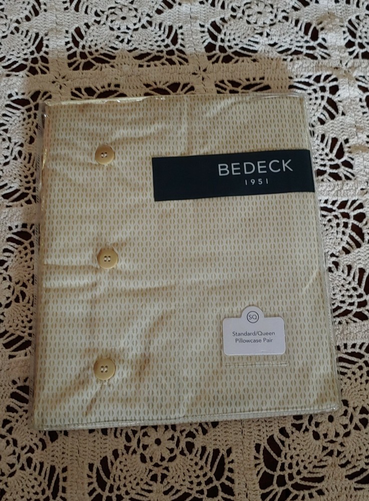 Bedeck 1951 Nala Standard/Queen Pillowcase Pair-NEW