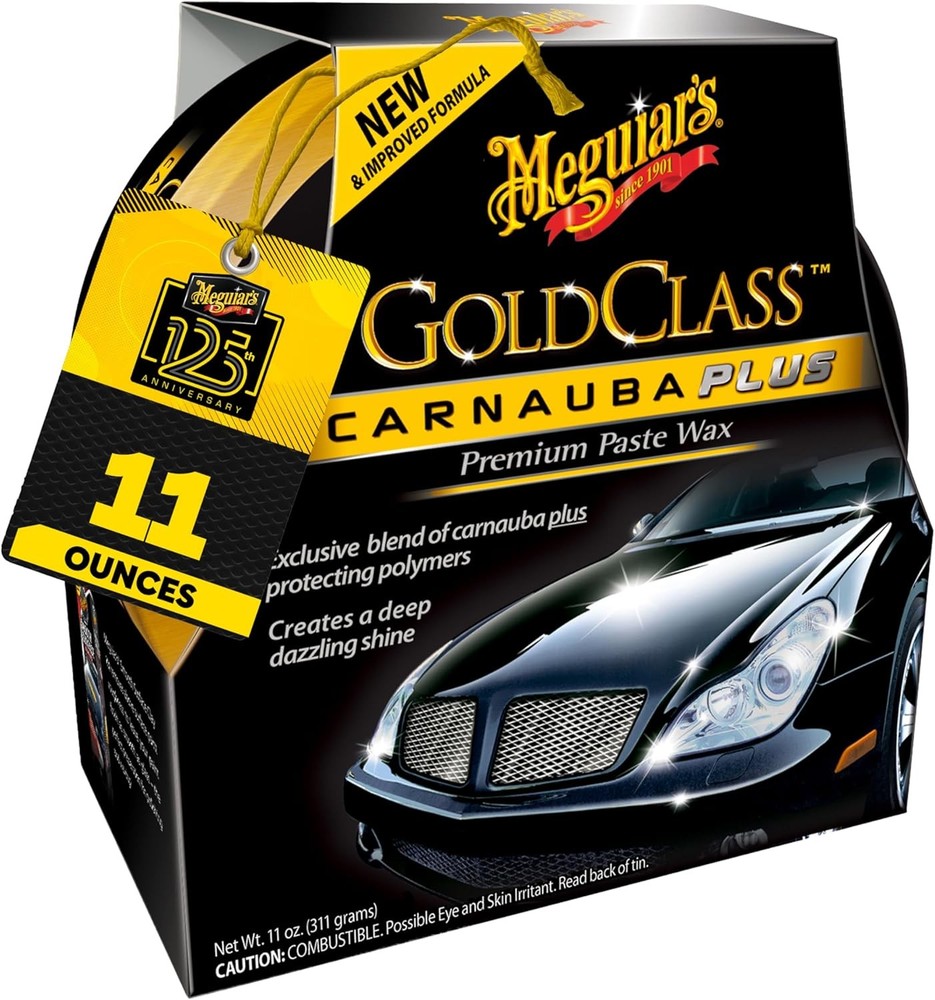 Meguiars Gold Class Carnauba Wax Paste 11 oz