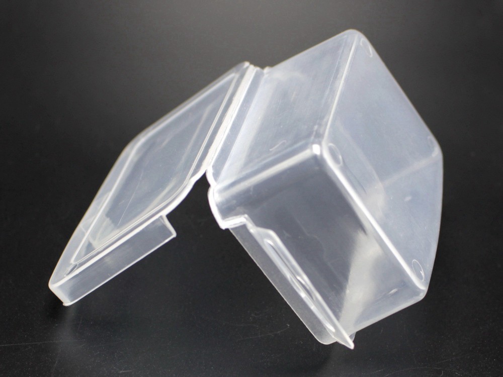 5 Pcs Clear Plastic Box Jewelry Display Case Beads Storage Container 2.8"