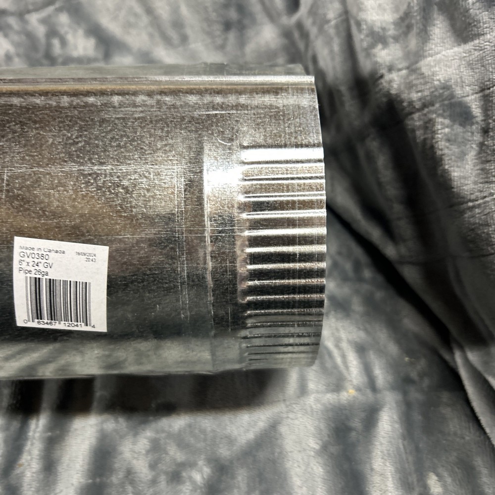 6X24 26Ga Galv Pipe