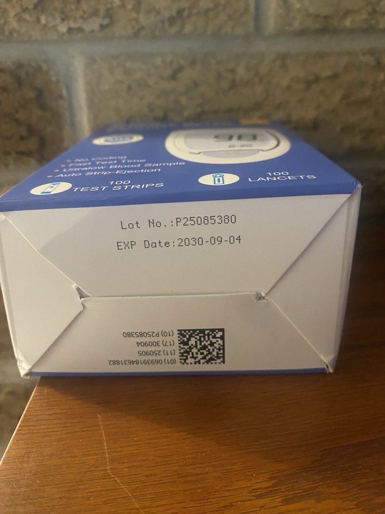 Blood Glucose Meter NEW EXP 09/2030