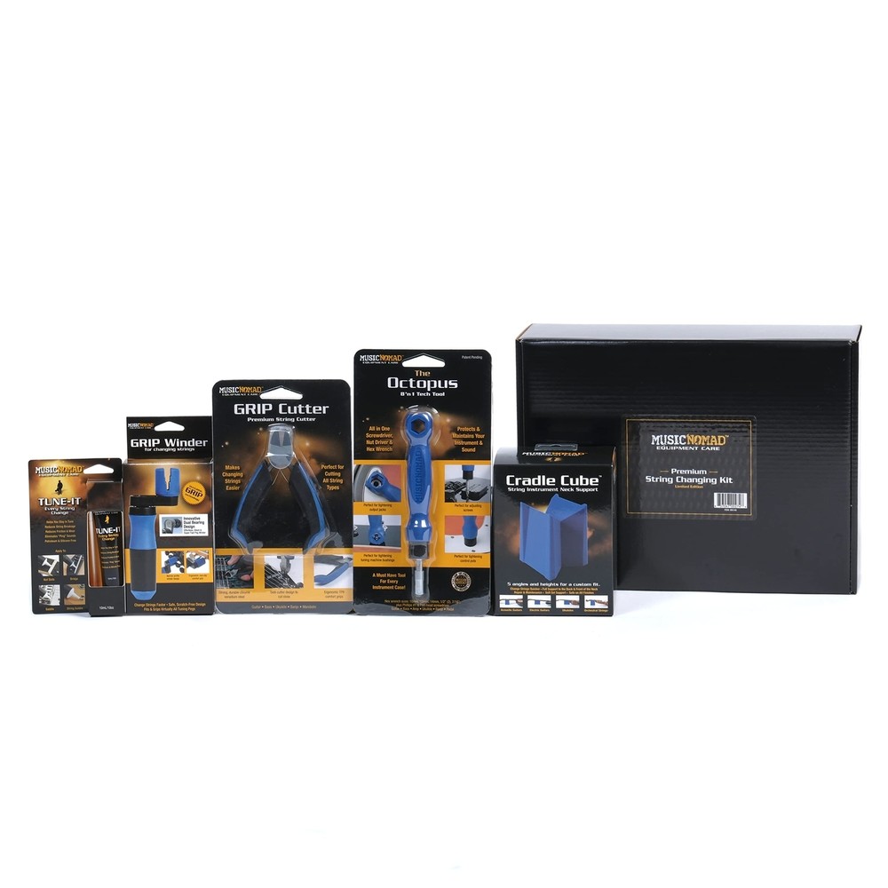MusicNomad MN146 Premium String Changing Kit - 5pc