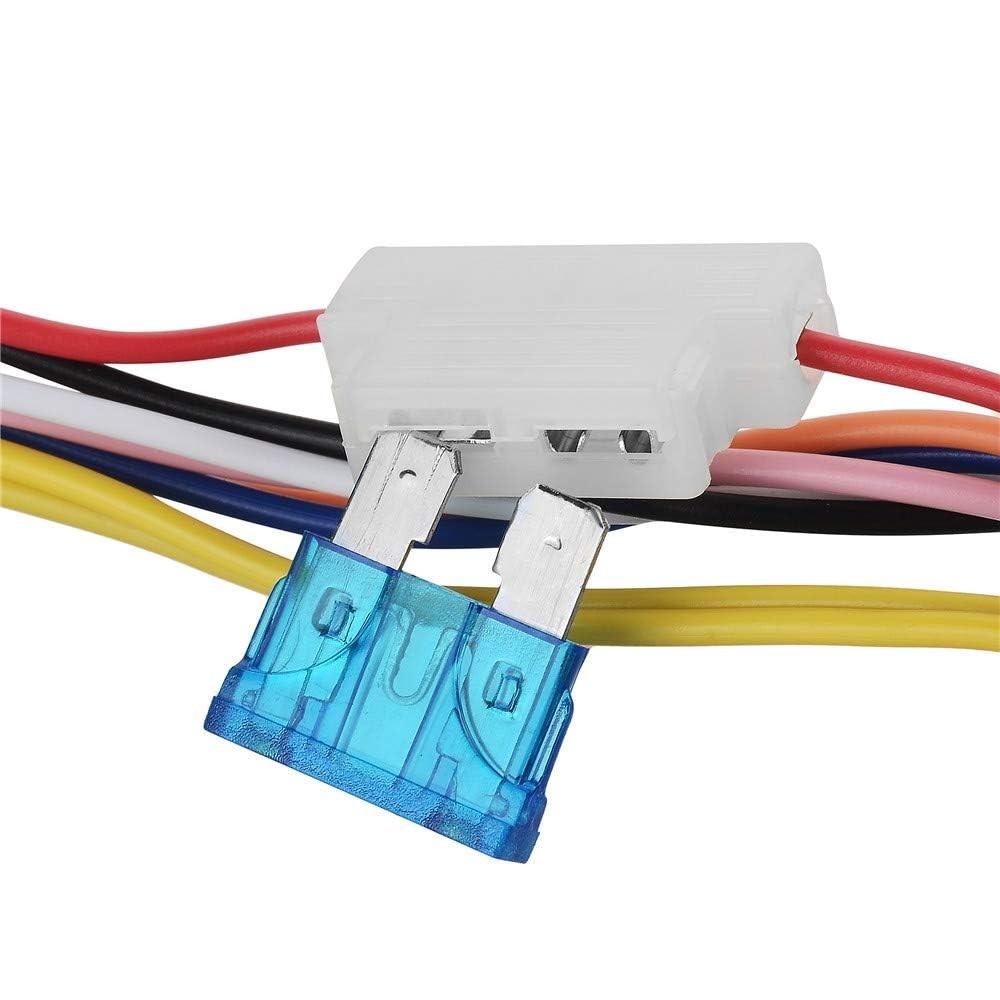 DC12V Motorcycle Anti-Theft Alarm Security System Remote Control Engine Start...