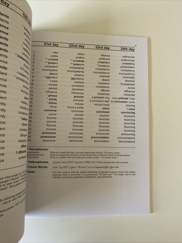 Sequential Spelling 5, Wave 3 Learning, Spelling Book