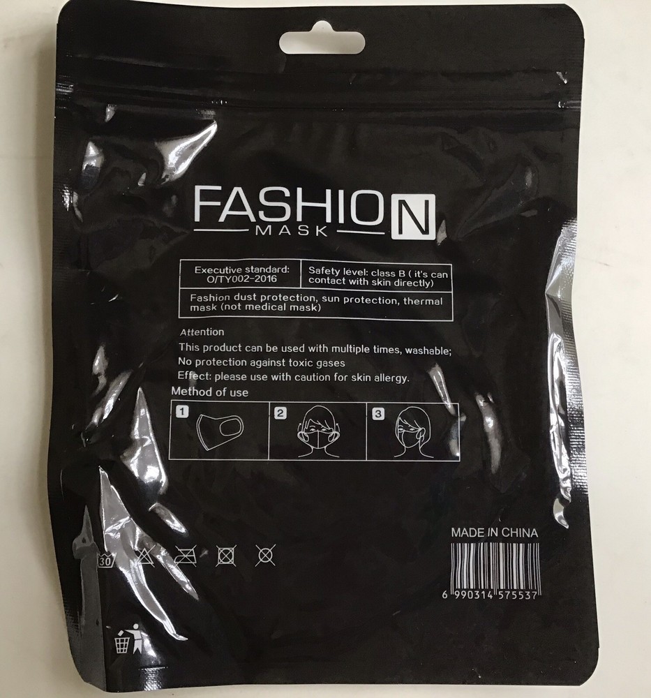 Cloth Face Mask - D blue ( Washable ) 2 Pack