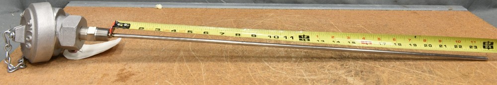 Pyco E-250-304-D-24-2-2A, Temperature Sensor Thermocouple Probe, Length 24 Inch