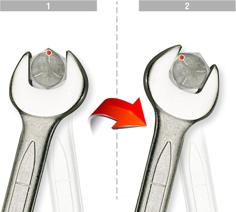 5.5Mm Metric Combination Open and Box End Spanner Wrench - 6005055