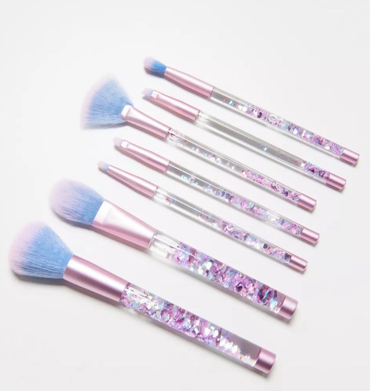 Lime Crime Aquarium Glitter Brush Set