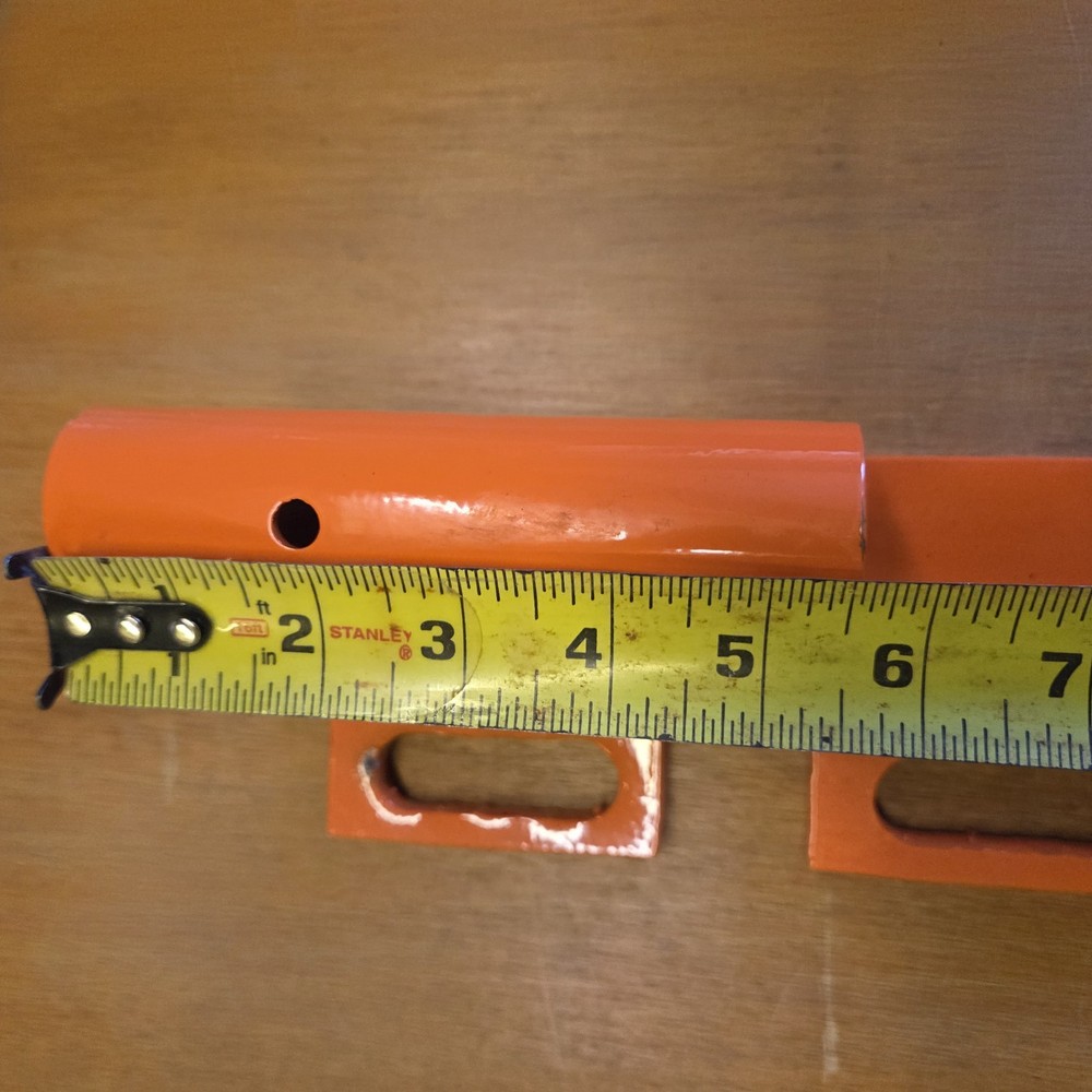Heavy Duty Pallet Rack Guard Rail Bracket Receiver – Pipe Barrier Mount